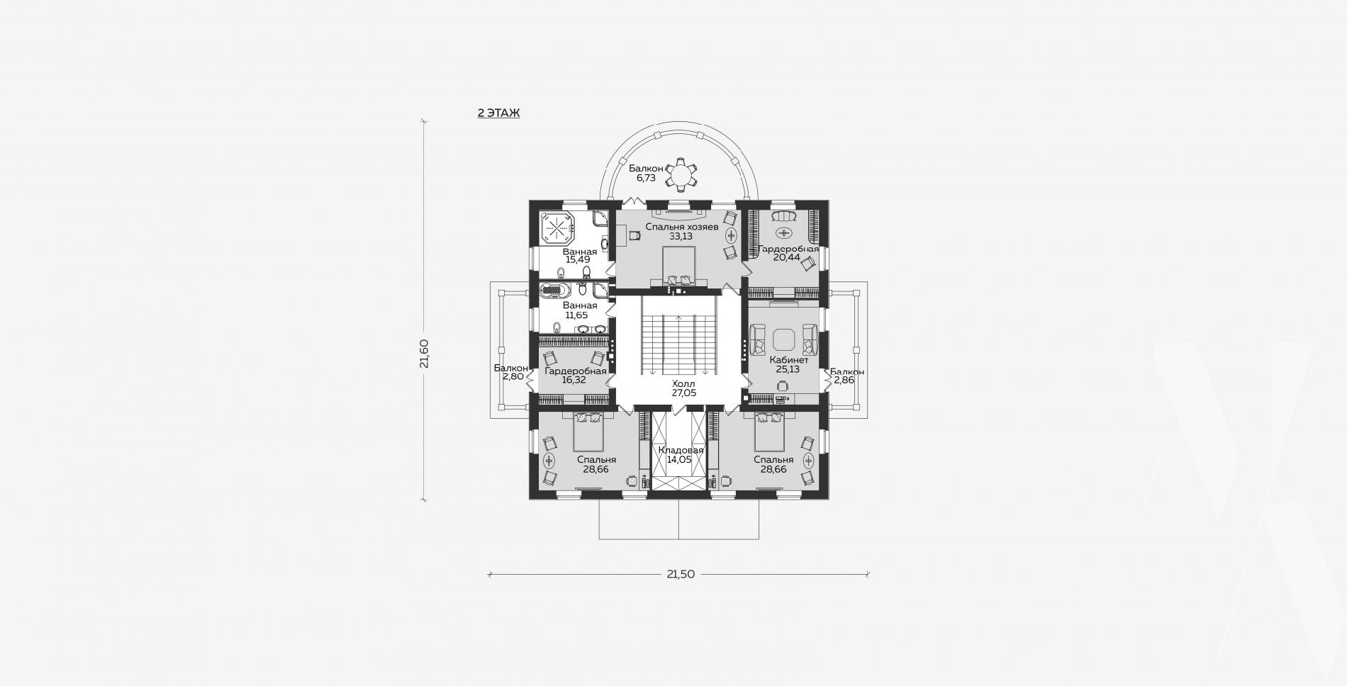 Планировка проекта дома №m-364 m-364_p (2).jpg